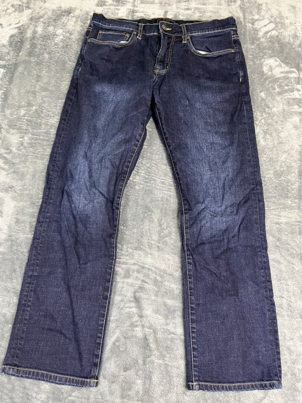 Jos A Bank Reserve Mens Traditional Fit Dark Wash Jeans 38x30